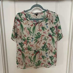 Ann Taylor small tropical shirt